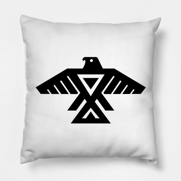 Anishinaabe Pillow by Wickedcartoons