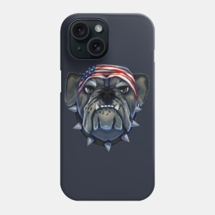 American Badass Bulldog Phone Case