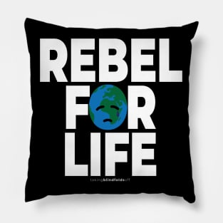 Climate Activist Graphics #takingblindfoldsoff 43 Pillow