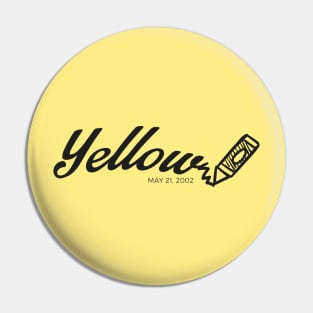 Yellow Crayon Pin