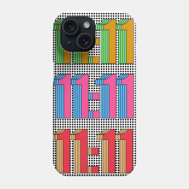 Eleven eleven art Phone Case by Vintage Dream