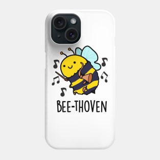 Bee-thoven Cute Music Bee Pun Phone Case