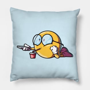 Relaxing Emoji! Pillow