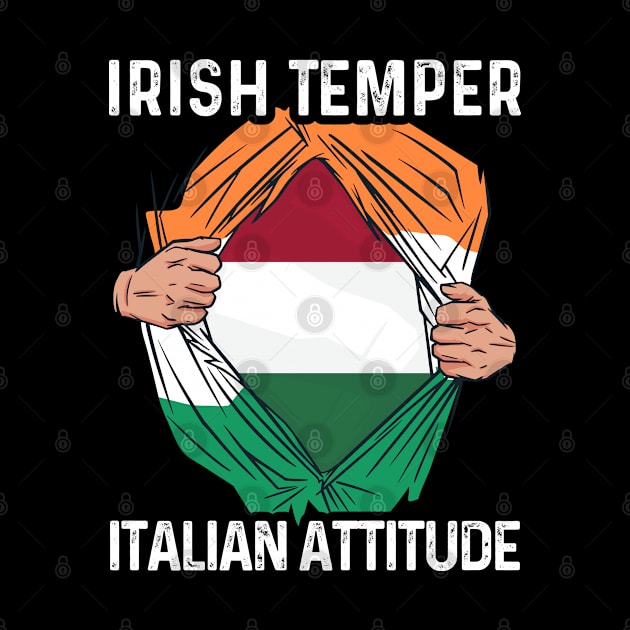 Irish Temper Italian Attitude St Patrick's Day by BramCrye