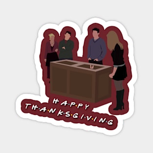 Happy Thanksgiving in a Box Magnet