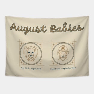 August Babies Tapestry