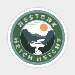 Restore Hetch Hetchy Logo Magnet