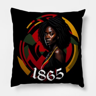 juneteeth - 06/19/2023 - emancipation of enslaved African Americans Pillow