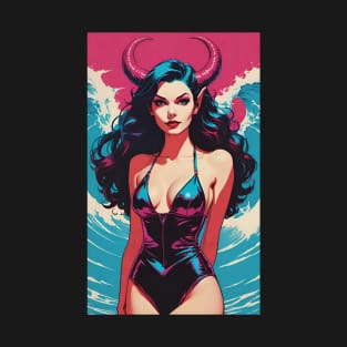 Retro Succubus Swim Suit Edition 3 T-Shirt