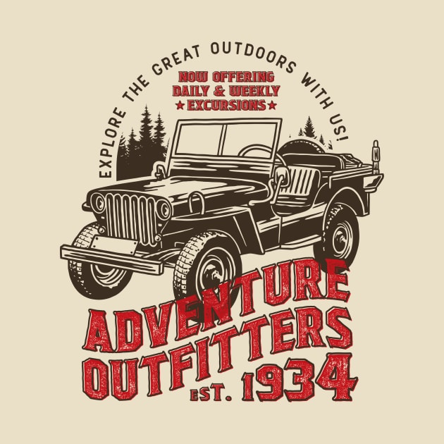 Adventure Outfitters by jepegdesign