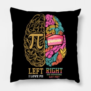 Brain I Love PI Pillow