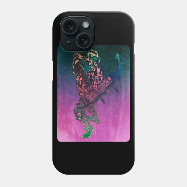 Holographic Shadow Phone Case by SkipBroTees