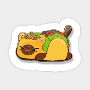 Aphmau Merch Taco Cat Magnet