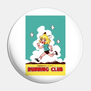 Running club Pin