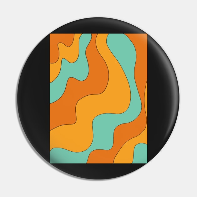 groovy 70s retro swirl pattern Pin by EmikoNamika