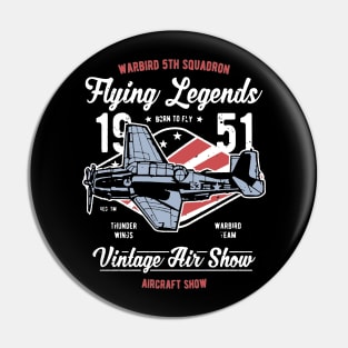 Flying Legends Pin