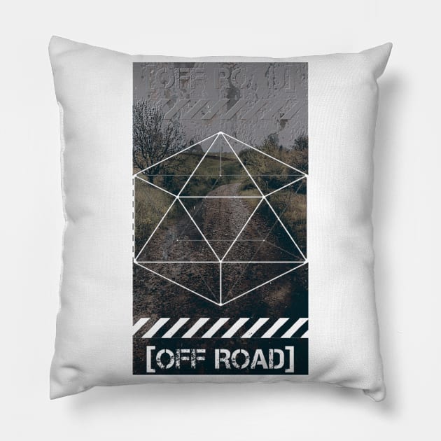 Off road Pillow by Cybertrunk