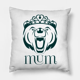 Roaring Mum Bear Pillow