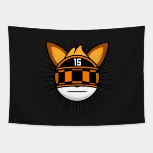 VR Gamer Fox Strattzr Tapestry