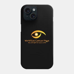 WE C Hope Gold Logo Phone Case