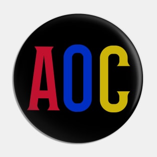 Alexandria Ocasio Cortez Pin