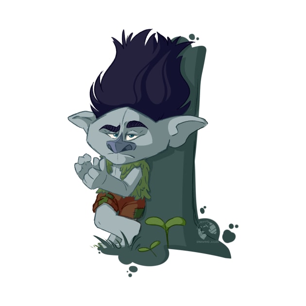 TROLLS - Grumpy Branch by DrawingJules