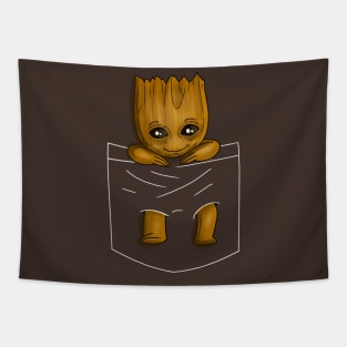 Groot Pocket Tapestry