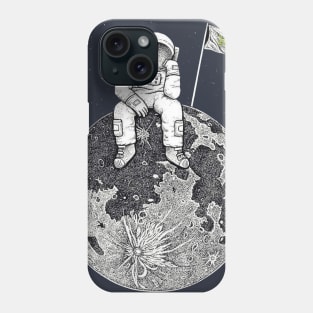 BORED ASTRONAUT Phone Case