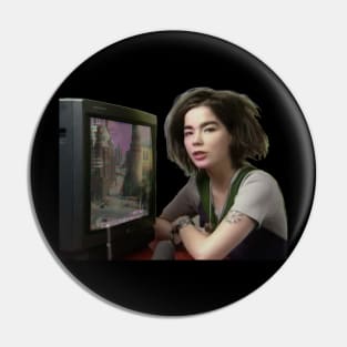 Bjork Bold Beats Pin