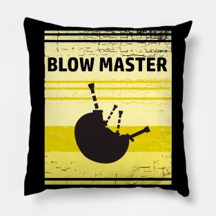 Funny Bagpipes Pillow