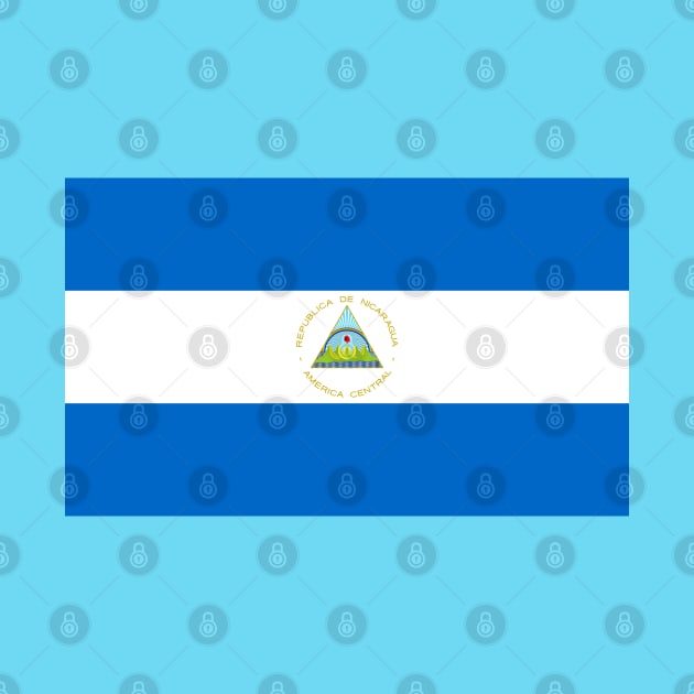 Flag of Nicaragua by brigadeiro