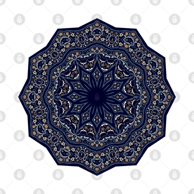 Vintage Arabic pattern. by IrinaGuArt