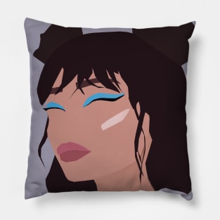 Makeup girl Pillow