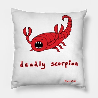 Deadly Scorpion Pillow