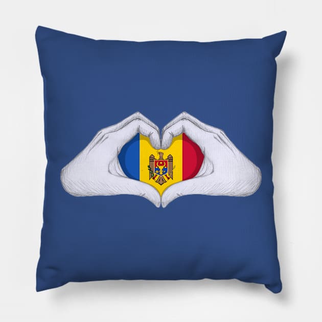 Moldova Pillow by redmay