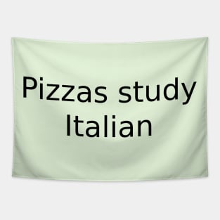 Pizzas study Italian Tapestry