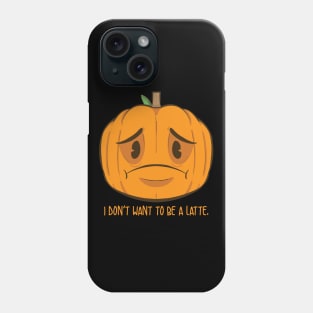 Sad Pumpkin Phone Case