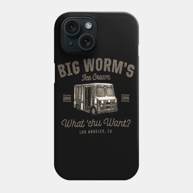 big worm black white Phone Case by FROGlucu