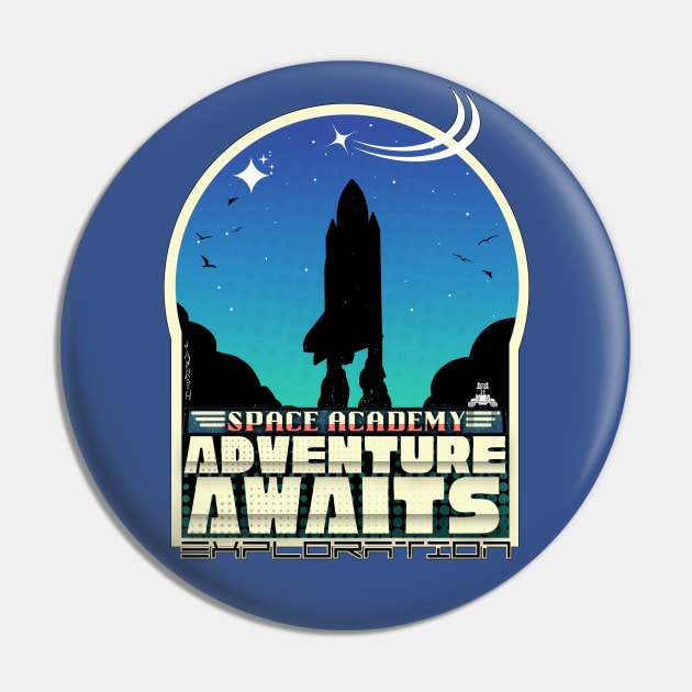 Space Academy - Adventure Awaits (Exploration) Pin by Invad3rDiz