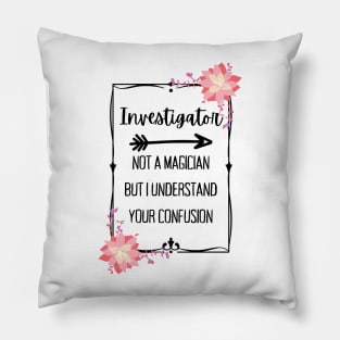 Investigator magician Pillow