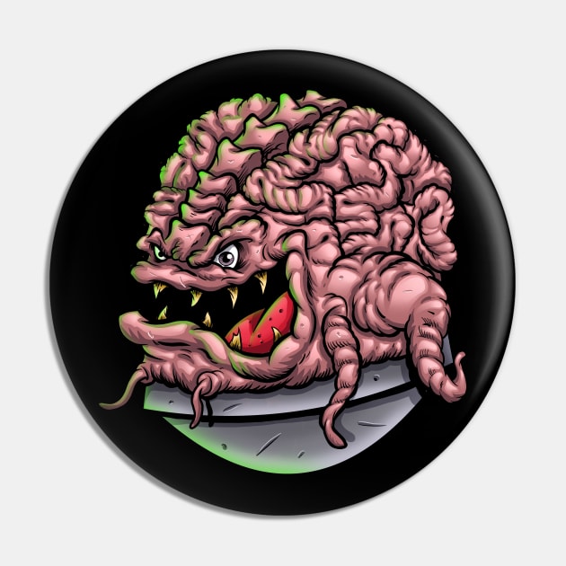 Krang Pin by Sonic-Boom-Studios