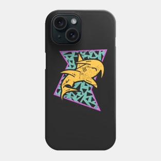 Retro 90s Hammerhead Shark Icon Phone Case