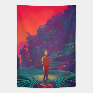 Uncharted Territory Tapestry