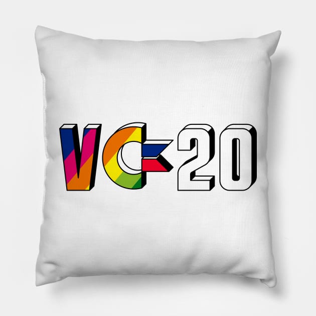 Commodore VC-20 - Germany - Version 1 Pillow by RetroFitted