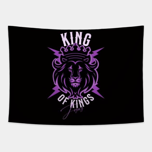 KING OF KINGS Tapestry by Seeds Of Wisdom