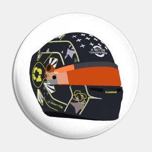 Lando Norris 2020 Bahrain Grand Prix Helmet design Pin