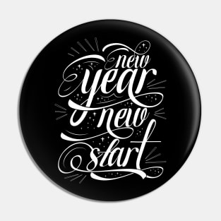 NEW YEAR NEW START Pin