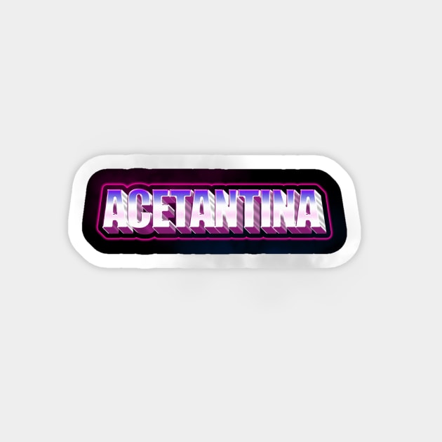 Acetantina vaportrap Magnet by okefandi