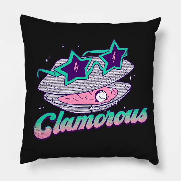 Clamorous Pillow by Hillary White Rabbit