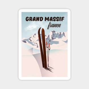 Grand Massif France Magnet